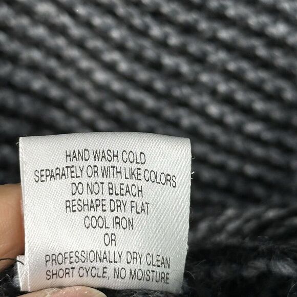 Elisabetta Collection Zip Cardigan Sweater Gray Wool Alpaca Blend Italy S/M - Picture 9 of 15